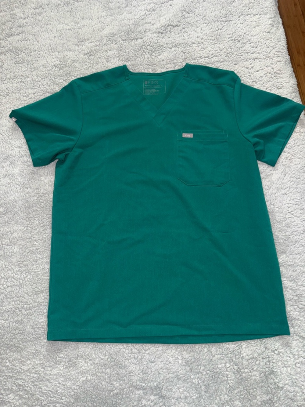 Figs Men’s Green Scrubs Set